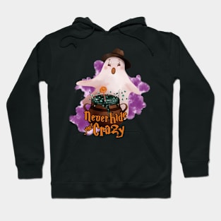 Crazy ghost Hoodie